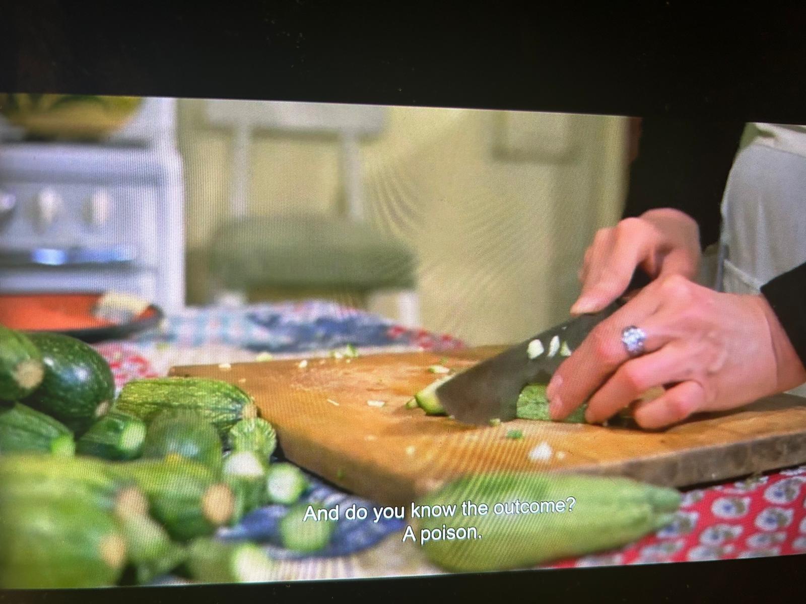 All the items in the movie fit with one particular color scheme.