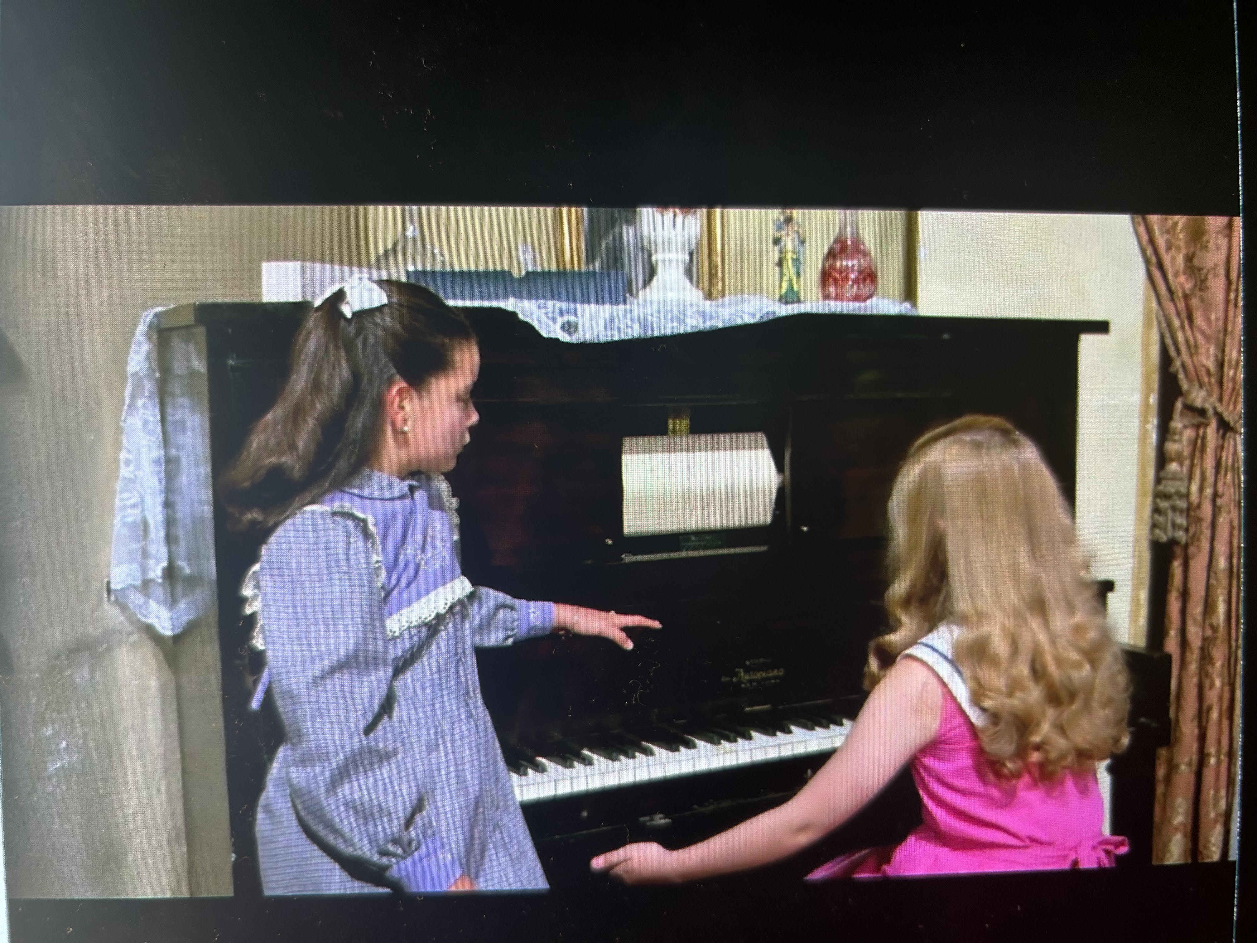 We are able to experience the girls' interactions at eye level, making them feel more personal.