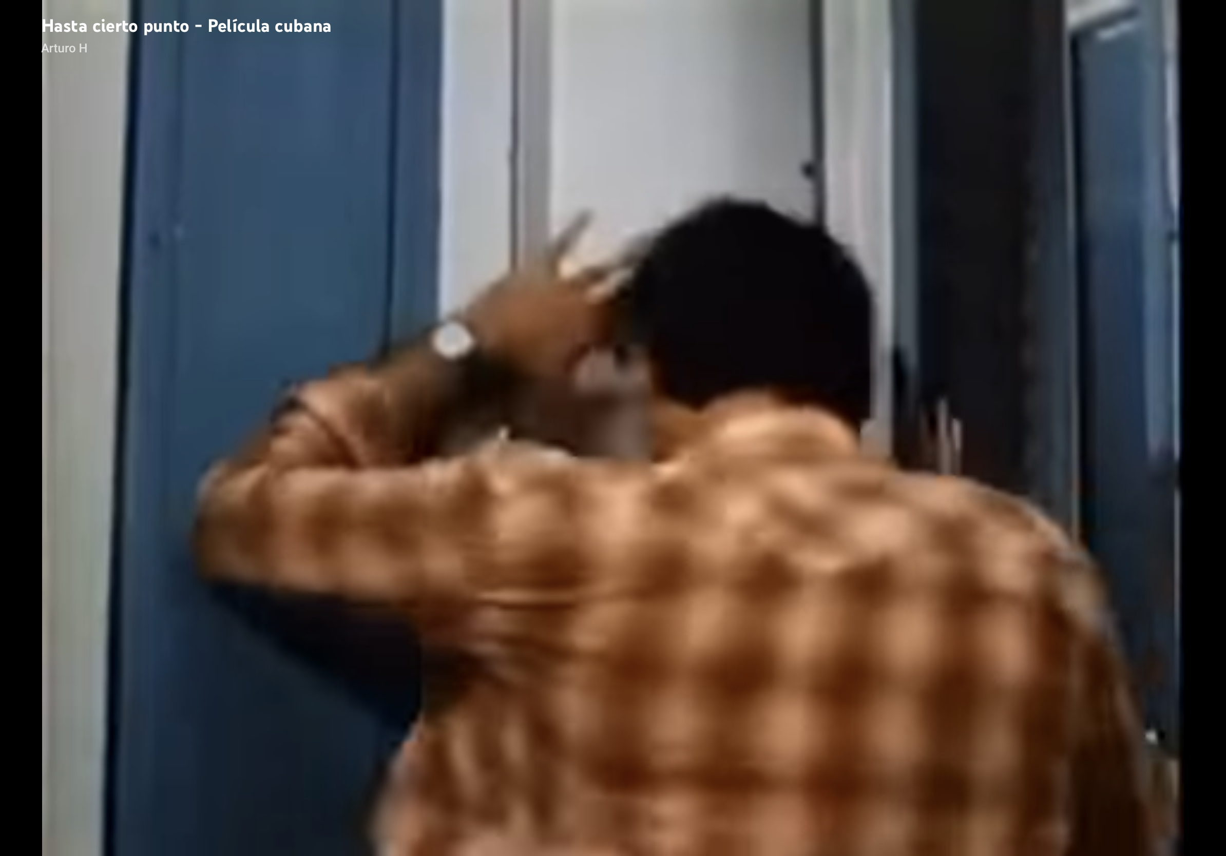 Oscar slamming the wall