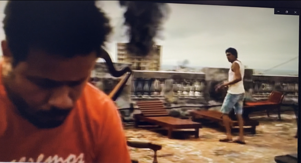 Una ciudad en llamas