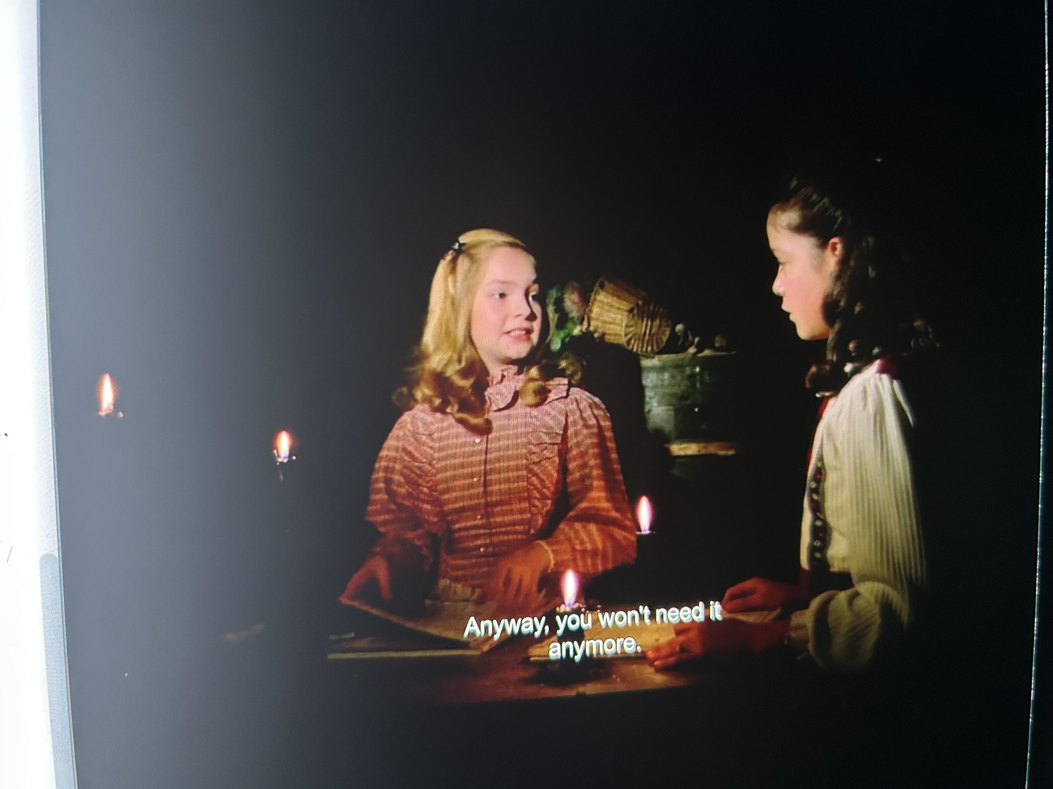 Most shots are medium-close up allowing us to focus on the relationship between the 2 girls.