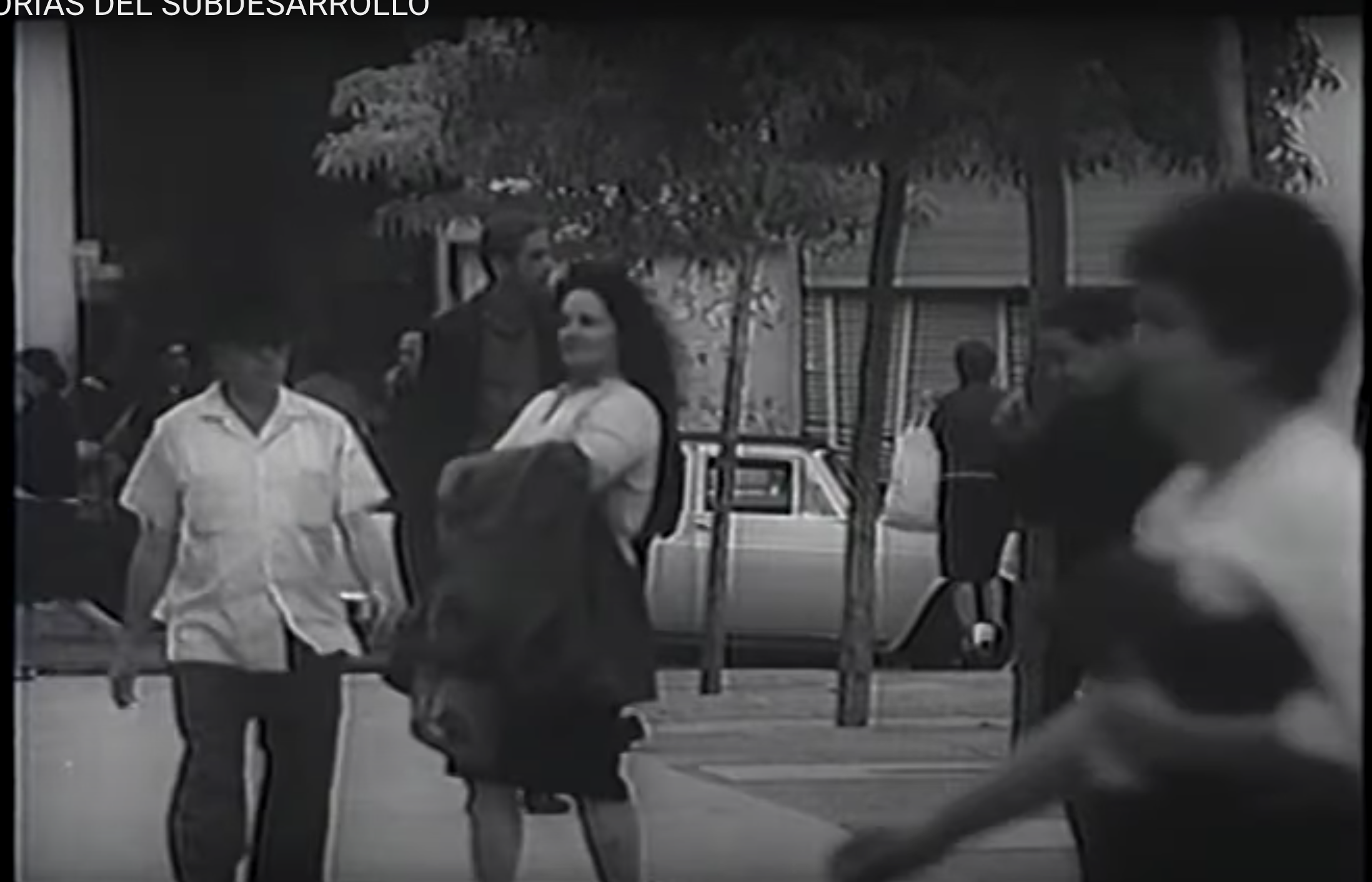 Sergio en una calle de La Habana