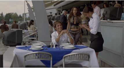 These pictures demonstrates signs of his growing wealth as he is attending a horse race. 