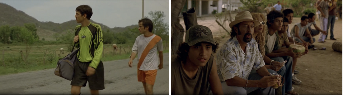 These pictures illustrate the mentioned examples of the soccer attire, and the difference between Batuta’s outfits with the ones of the local people.