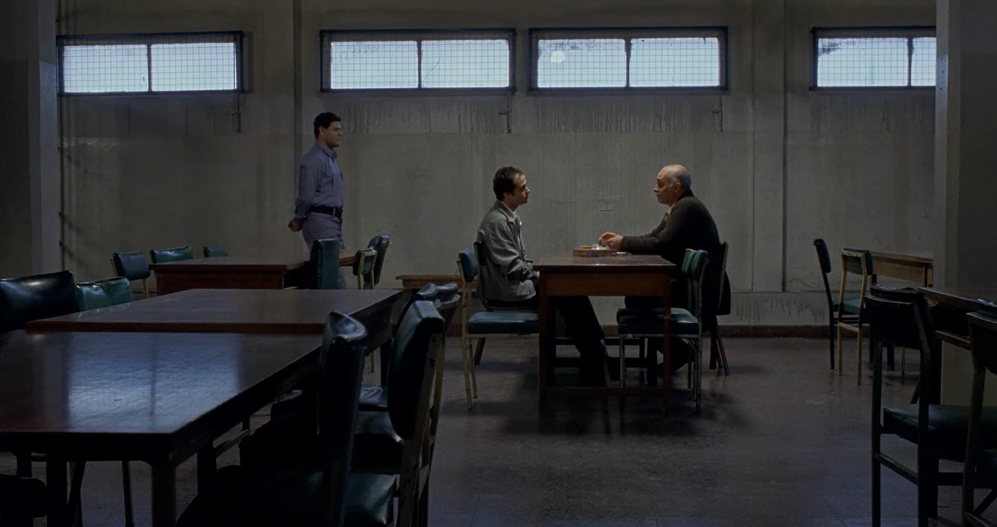 Juan and his father at the jail.