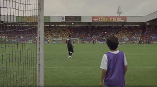  The stadium’s wide establishing shot contrasts sharply with their rural field, showing how far their world has expanded.