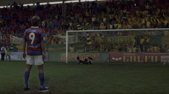Cursi missing the final penalty in the final game