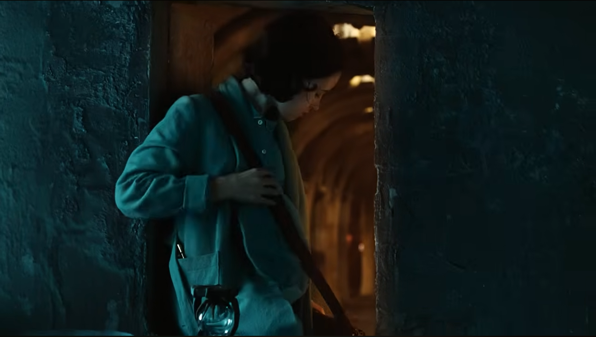 Ofelia Lingers at the Door from the Real World to the Underworld