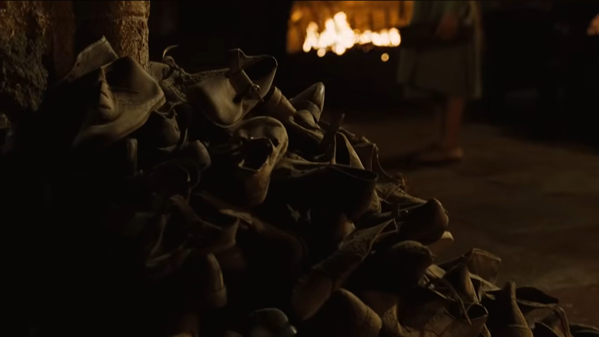 Piles of Shoes in the Pale Man's Dungeon