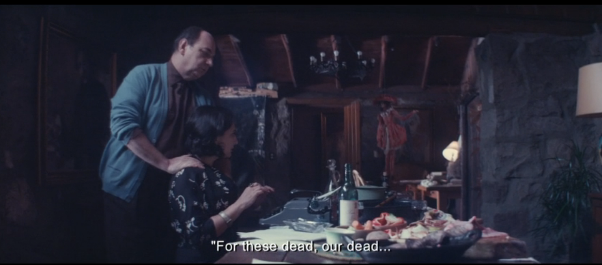 Neruda in hiding, writing a manifesto of sorts