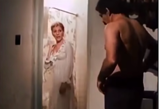 Oscar with his wife.