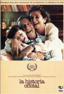 The most popular film poster of La Historia Oficial