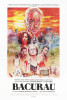 Poster including people of the village and the lead enemy at the top. 